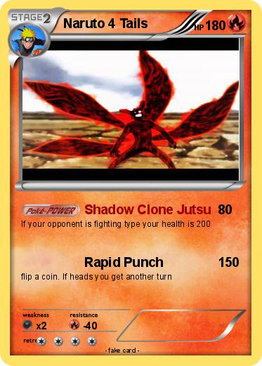 Pokemon Naruto 4 Tails