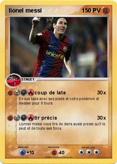 Pokemon lionel messi