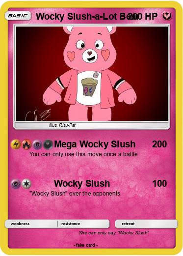 Pokemon Wocky Slush-a-Lot Bear