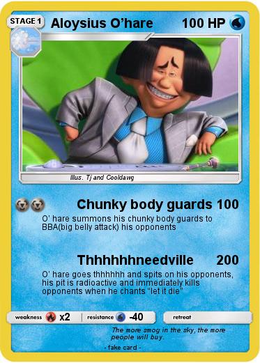 Pokemon Aloysius O’hare