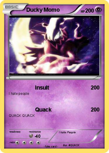 Pokemon Ducky Momo
