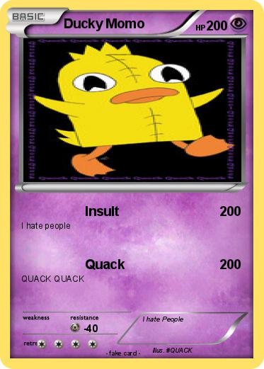 Pokemon Ducky Momo