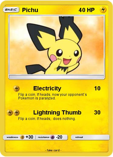 Pokemon Pichu