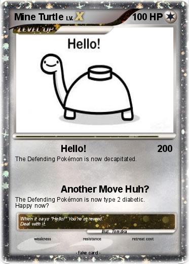 Pokemon Mine Turtle