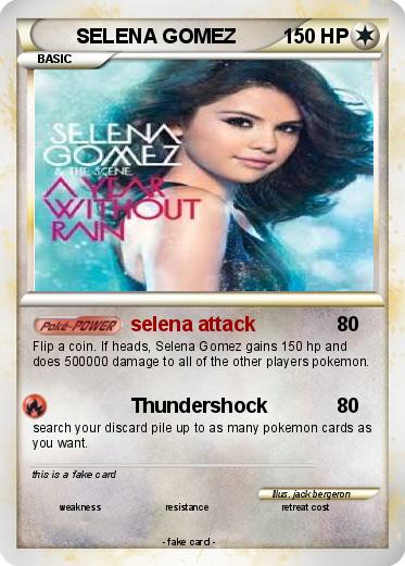 Pokemon SELENA GOMEZ