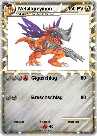 Pokemon Metallgreymon