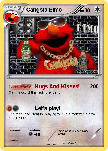 Pokemon Gangsta Elmo