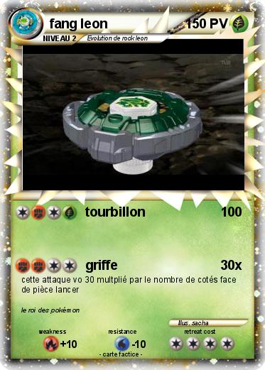 Pokemon fang leon