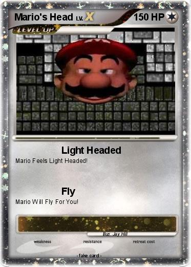 Pokemon Mario's Head