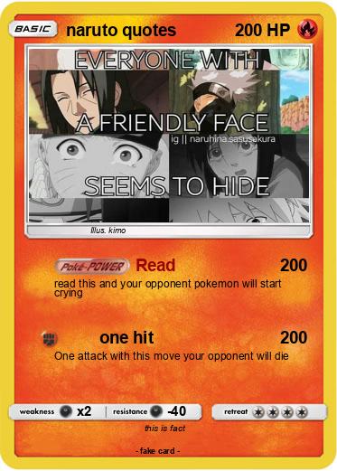 Pokemon naruto quotes