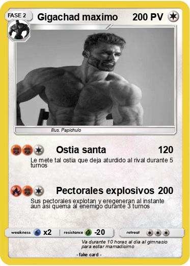 Pokemon Gigachad maximo