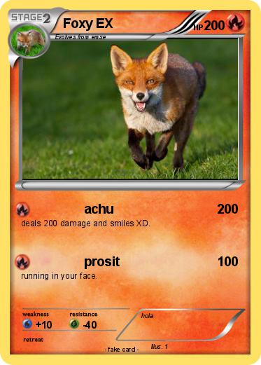 Pokemon Foxy EX