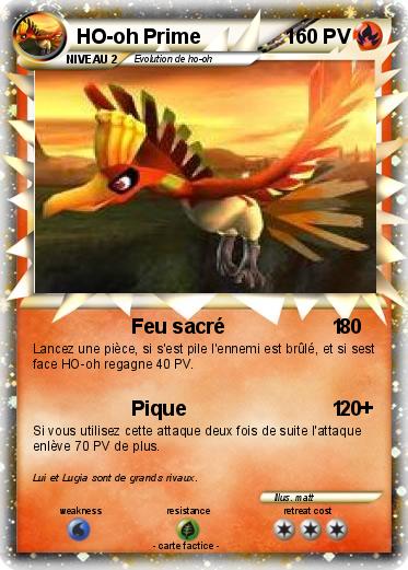 Pokemon HO-oh Prime