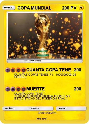Pokemon COPA MUNDIAL