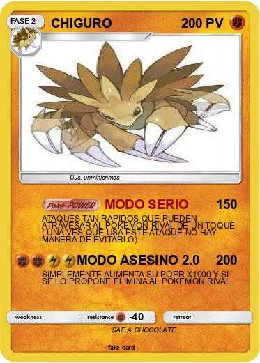 Pokemon CHIGURO