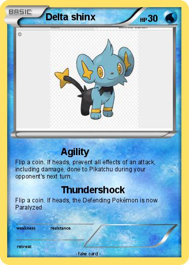 Pokemon Delta shinx