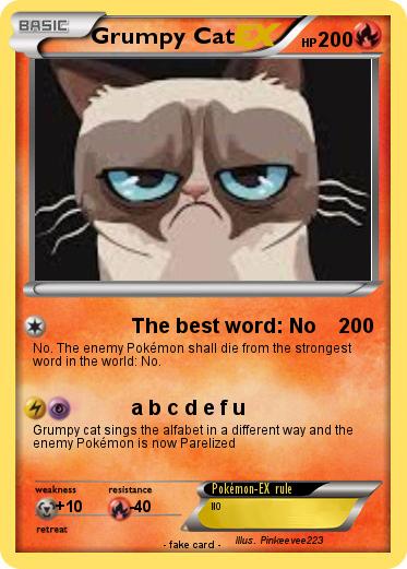 Pokemon Grumpy Cat