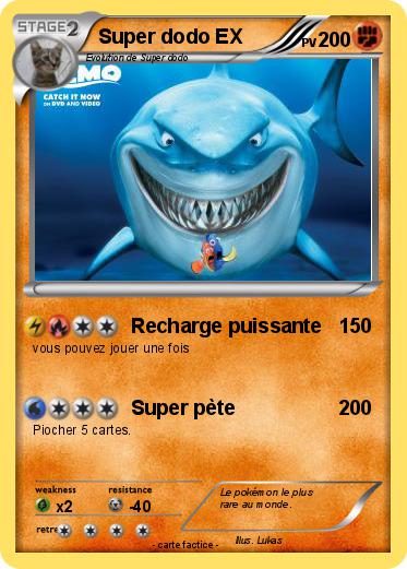Pokemon Super dodo EX