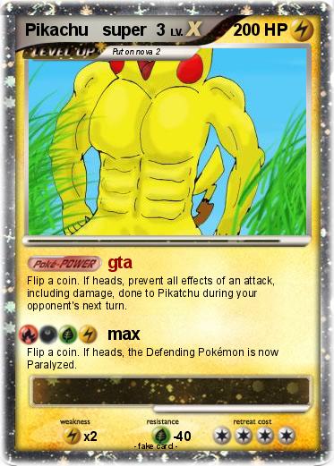 Pokemon Pikachu   super  3