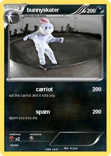 Pokemon bunnyskater