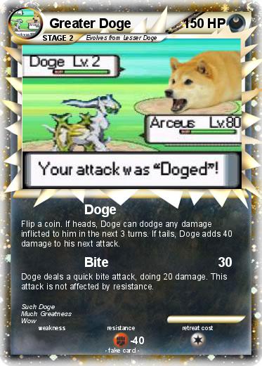 Pokemon Greater Doge