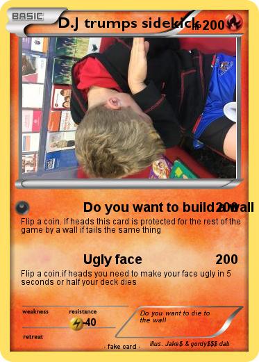 Pokemon D.J trumps sidekick