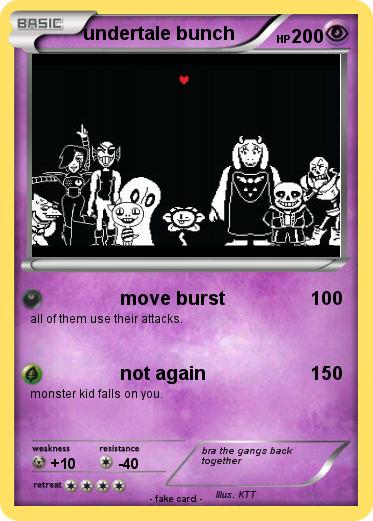 Pokemon undertale bunch