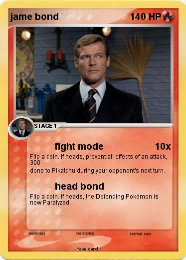 Pokemon jame bond