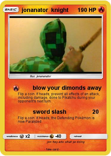 Pokemon jonanator  knight