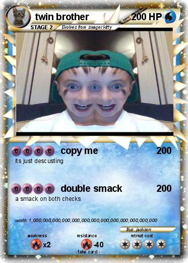 Pokemon twin brother