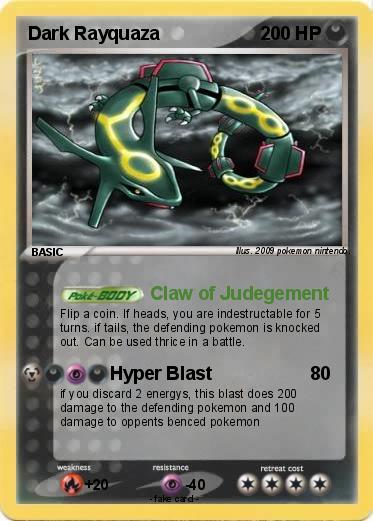 Pokemon Dark Rayquaza