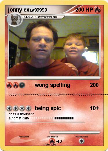 Pokemon jonny ex