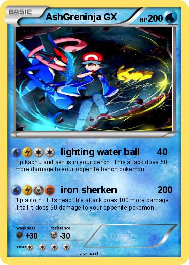 Pokemon AshGreninja GX
