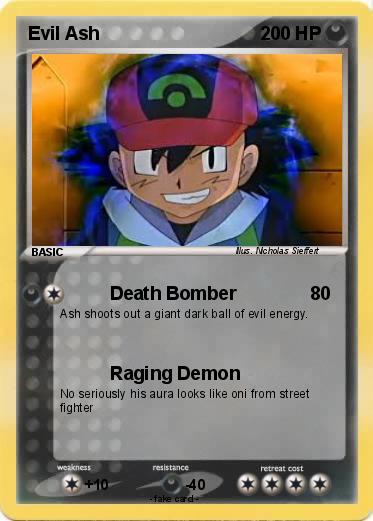 Pokemon Evil Ash