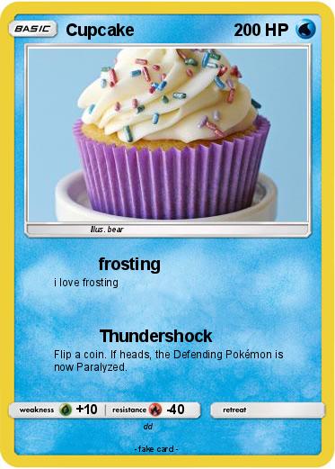 Pokemon Cupcake