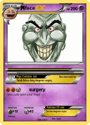 Pokemon face
