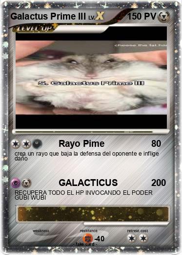 Pokemon Galactus Prime III