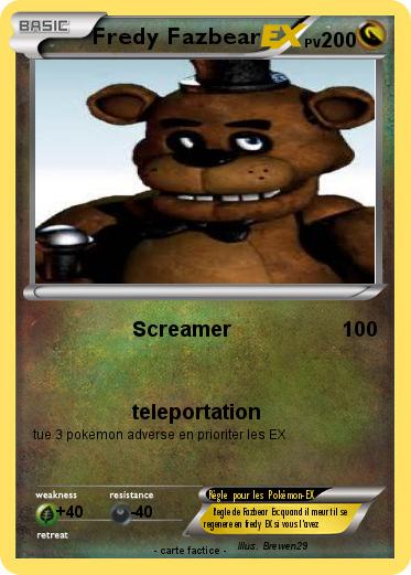 Pokemon Fredy Fazbear