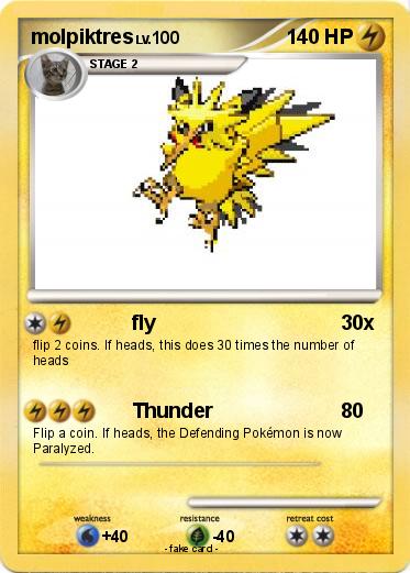 Pokemon molpiktres