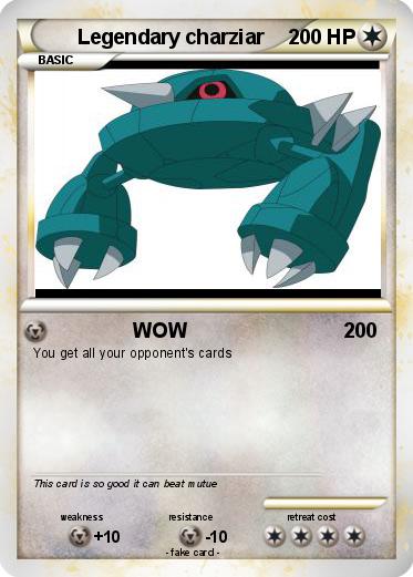 Pokemon Legendary charziar