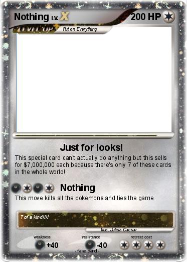 Pokemon Nothing