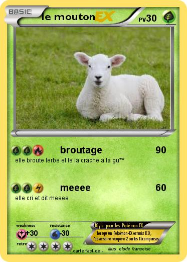 Pokemon le mouton