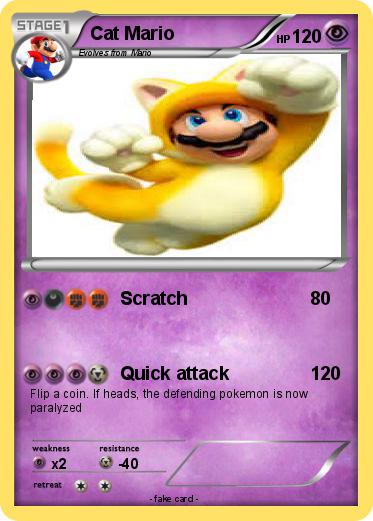 Pokemon Cat Mario