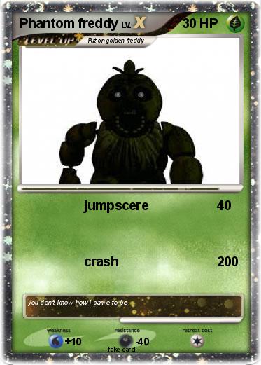 Pokemon Phantom freddy