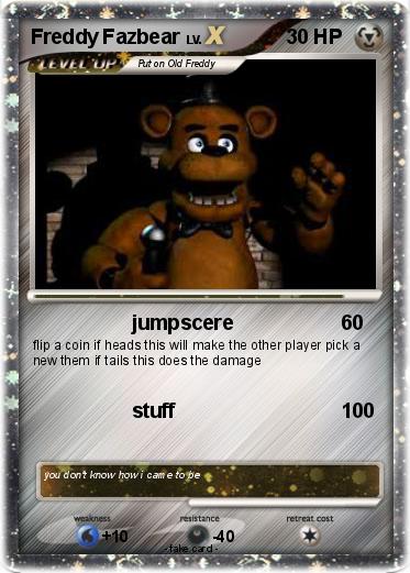Pokemon Freddy Fazbear
