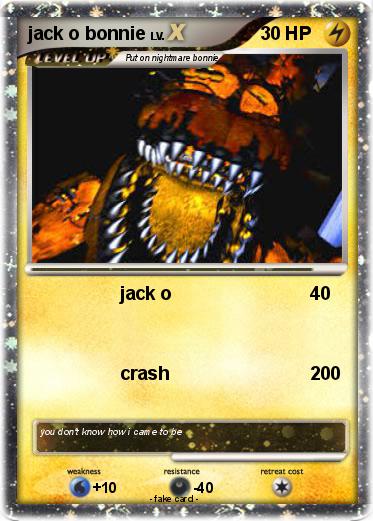 Pokemon jack o bonnie