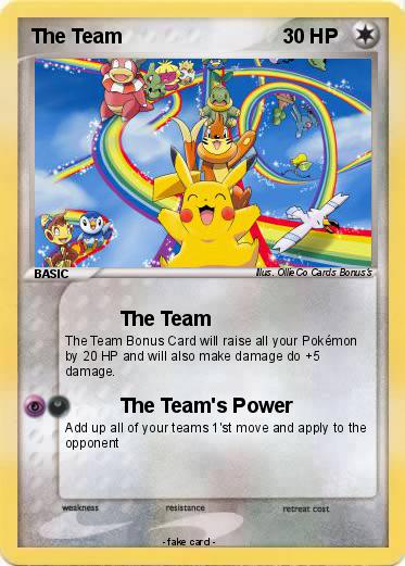 Pokemon The Team