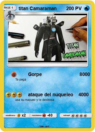 Pokemon titan Camaraman