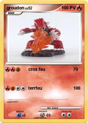 Pokemon groudon