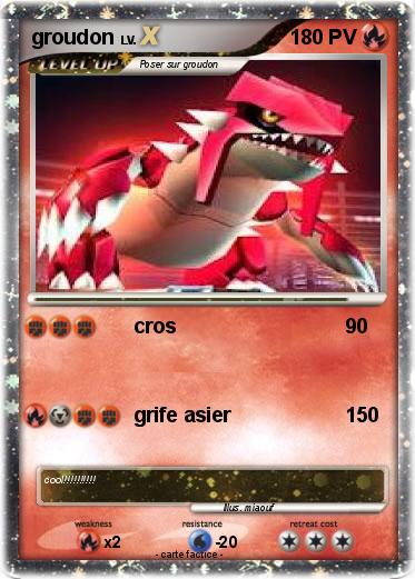 Pokemon groudon